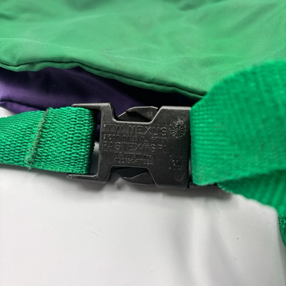 Vintage Pharma Fanny Pack Purple Green Retro Promo Streetwear